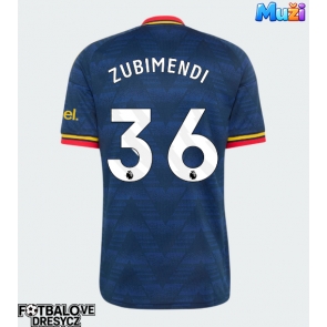 Arsenal Martin Zubimendi #36 Venkovní Dres 2026-27 Krátký Rukáv Arsenal Martin Zubimendi #36 Venkovní Dres 2026-27 Krátký Rukáv